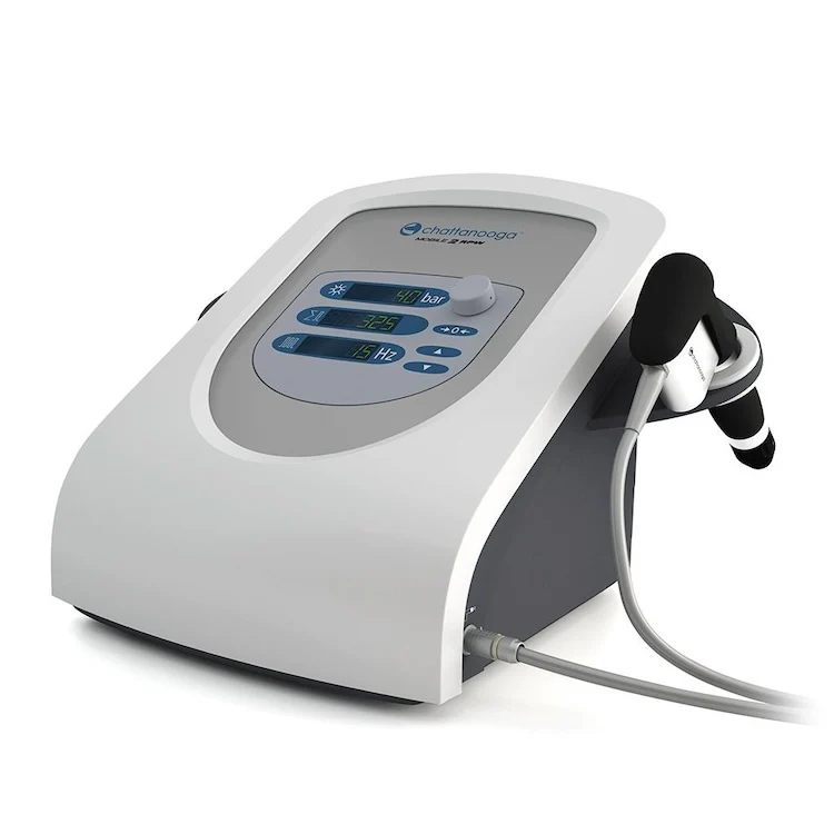 Chattanooga Intelect Mobile 2 RPW shockwave therapy unit with handpiece