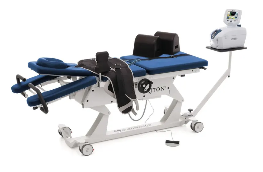Chattanooga Triton DTS spinal decompression table with control console